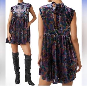 Desigual Multicolor Paisley Mini Dress